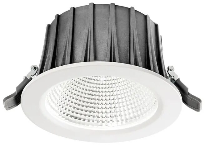 Spot Led Χωνευτό Baku 6920-12-954 20W 3000K 2300lm On/Off 16,5x9cm White Fabas Luce Στρόγγυλο