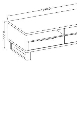 Έπιπλο τηλεόρασης Halley mini-Fusiko