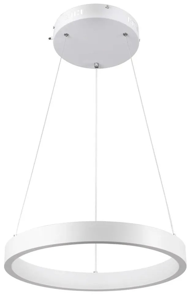 Φωτιστικό Οροφής Nemesis 61156 Led 30W Φ40cm White GloboStar Μέταλλο