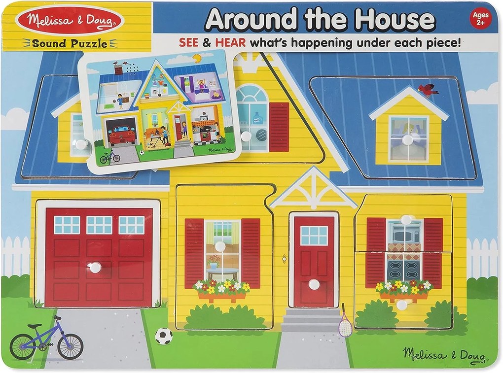 Παζλ ενσφηνωμα σπίτι 0734 Melissa &amp; Doug
