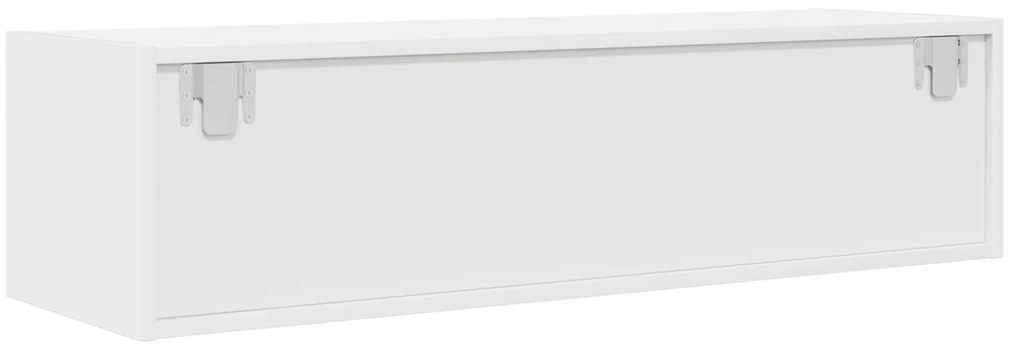 vidaXL Ντουλάπι Τηλεόρασης Λευκό 100x31x25,5 εκ Επεξεργασμένο Ξύλο