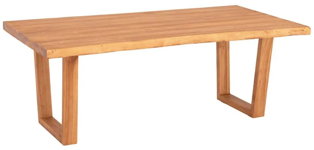 Τραπέζι Leopold HM9933.01 200,5x107x76cm Natural Ξύλο