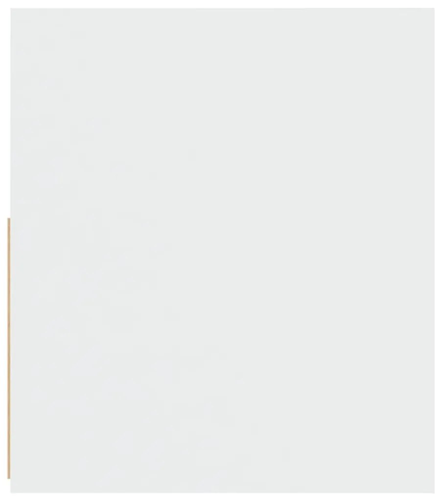 vidaXL Κομοδίνα με LED 2 τεμ. Λευκό 60 x 35 x 40 εκ.
