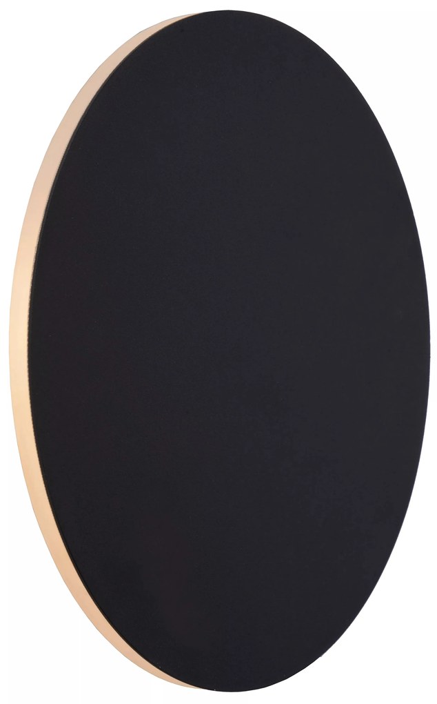 Φωτιστικό Επίτοιχο Lucide 46201-08-30 EKLYPS LED Μαύρο Ματ (Black Mat) 3000 K