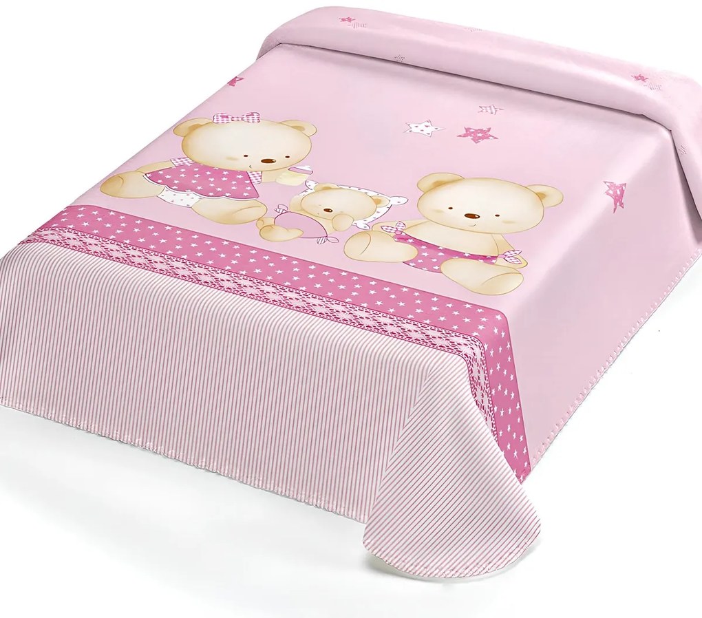 ΚΟΥΒΕΡΤΑ ΙΣΠΑΝΙΑΣ ΑΓΚΑΛΙΑΣ 80X110 BELPLA STER 663 PINK