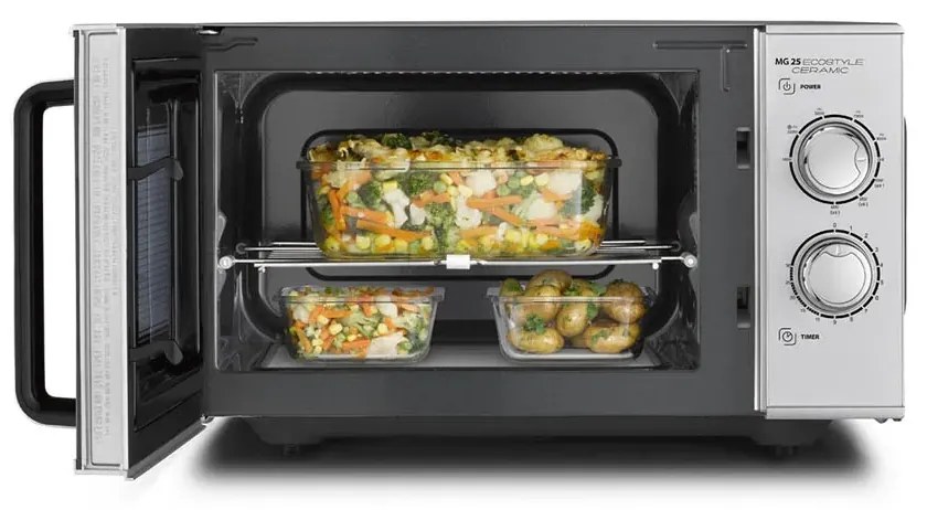 Φούρνος Μικροκυμάτων με Grill 25L Κεραμικός 3329 CASO Design