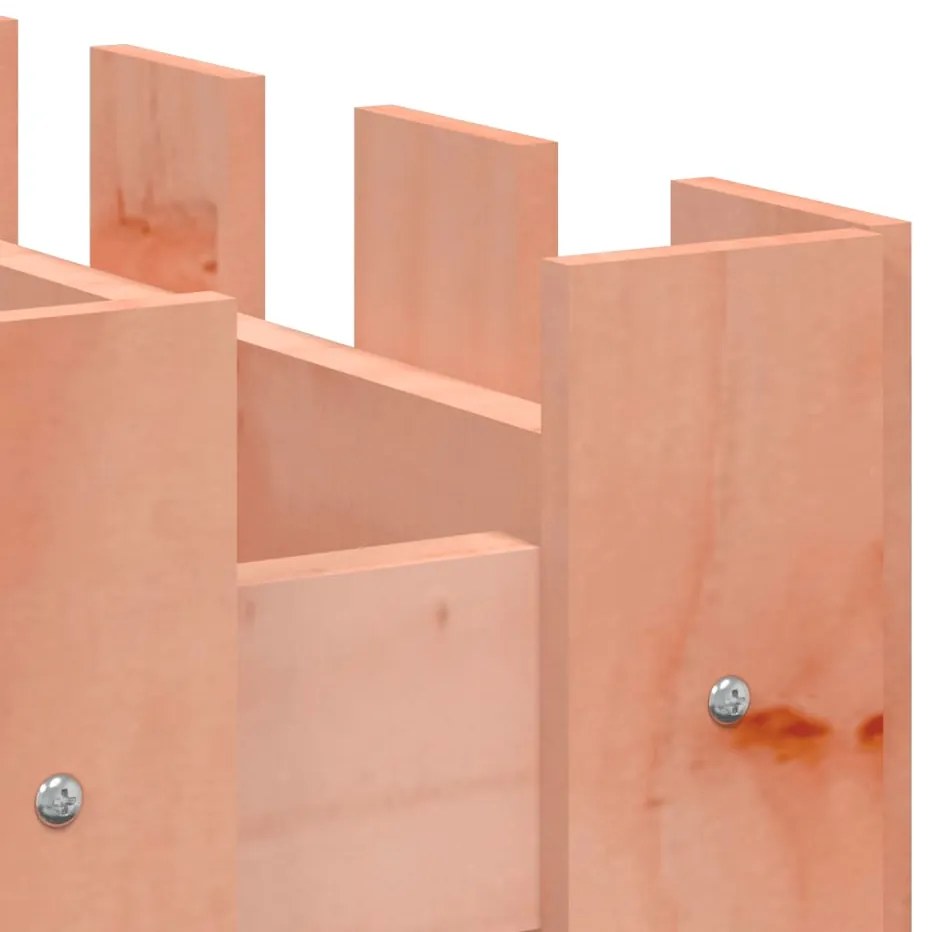 vidaXL Ζαρντινιέρα Υπερυψωμένη Φράχτης 100x50x50 εκ Μασίφ Ψευδοτσούγκα