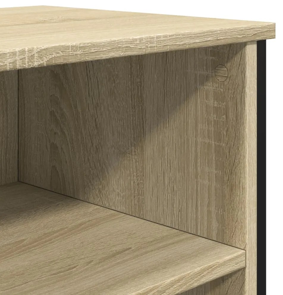 vidaXL Ντουλάπι Sonoma Δρυς 91x35,5x74,5 εκ. από Επεξεργασμένο Ξύλο