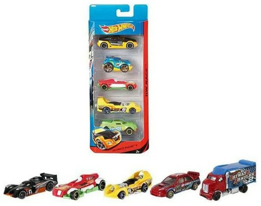 Σετ 5 Αυτοκίνητα Hot Wheels 1806