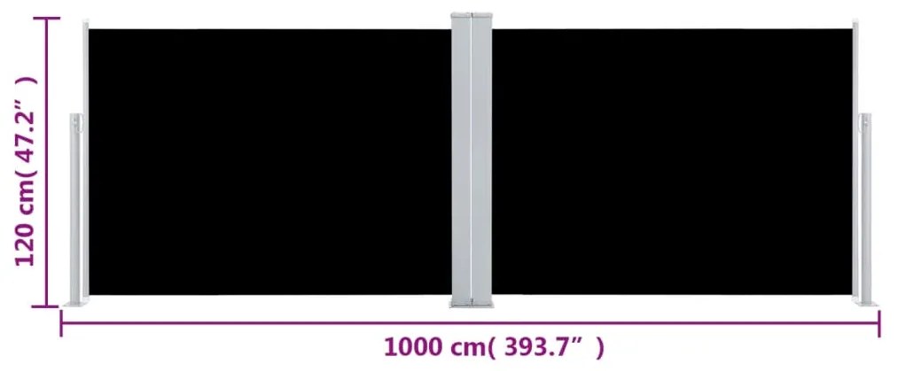 ΣΚΙΑΣΤΡΟ ΠΛΑΪΝΟ ΣΥΡΟΜΕΝΟ ΜΑΥΡΟ 120 X 1000 ΕΚ. 48478