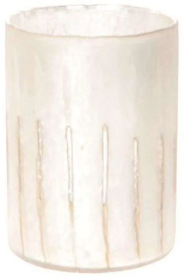 Κηροπήγιο Περλέ 012.312207192 15x20cm Pearl Γυαλί