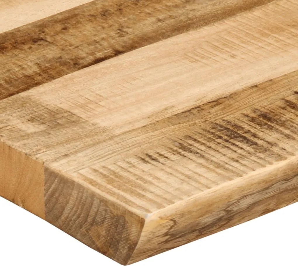 vidaXL Επιφάνεια Τραπεζιού 110x60x3,8 εκ. Live Edge Μασίφ Ξύλο Μάνγκο