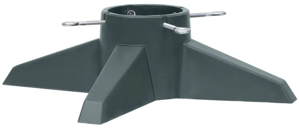 vidaXL Βάση Χριστουγεννιάτικου Δέντρου Πράσινη 55,5 x 55,5 x 15 εκ.