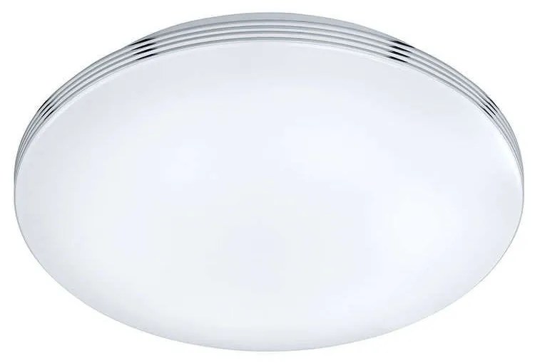 Φωτιστικό Οροφής-Πλαφονιέρα Led Apart 1600Lm 10x35cm Chrome-White 659411806 Trio Lighting Metal,Acrylic