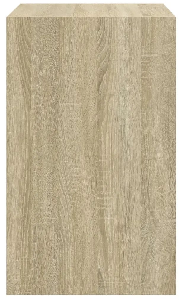 vidaXL Παπουτσοθήκη Sonoma Δρυς 60x42x69 εκ. από Επεξεργασμένο Ξύλο