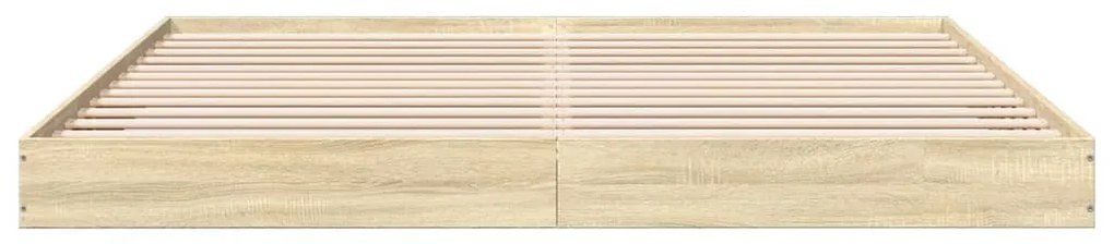 vidaXL Πλαίσιο κρεβατιού χωρίς στρώμα 180x200 εκ. Επεξεργασμένο Ξύλο