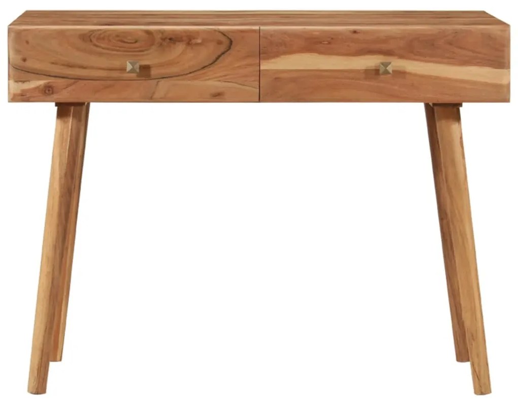 vidaXL Γραφείο 100 x 51 x 76 εκ. από Μασίφ Ξύλο Ακακίας