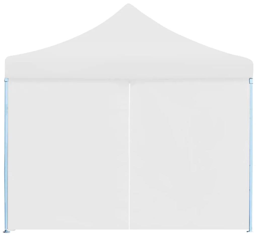 Τέντα Εκδηλώσεων με 8 Τοιχώματα Πτυσσόμενη Pop-Up Λευκή 3x9 μ. - Λευκό