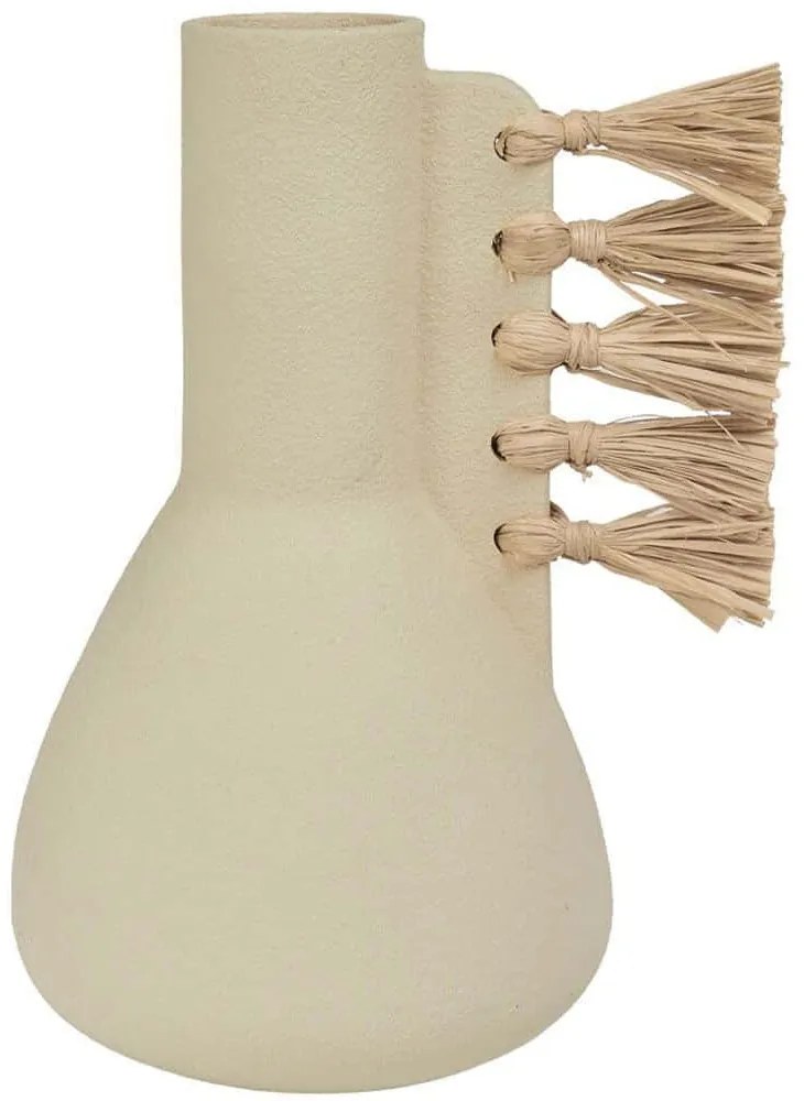 Βάζο Aegean 029949 24x20x33cm Beige Πηλός