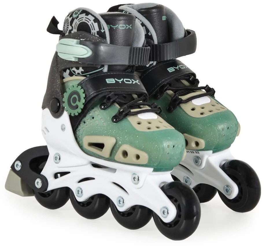 BYOX INLINE SKATES DIZZY GREEN