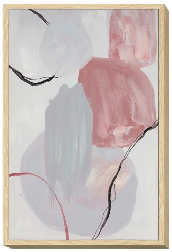 Πίνακας Σε Κορνίζα ArteLibre "Abstract" Καμβάς 60x90x4cm-14690011