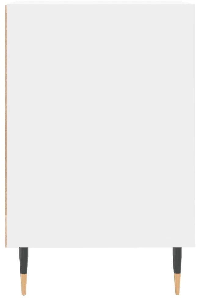 vidaXL Έπιπλο Τηλεόρασης Λευκό 160 x 35 x 55 εκ. Επεξεργασμένο Ξύλο