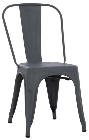 ΚΑΡΕΚΛΑ ΜΕΤΑΛΛΙΚΗ MELITA ΣΕ ΓΚΡΙ 43x50x82Y εκ. HM8641.10