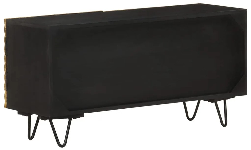 vidaXL Έπιπλο Τηλεόρασης 90 x 30 x 45 εκ. από Μασίφ Ξύλο Μάνγκο