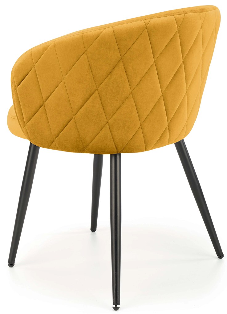 K430 chair color: mustard DIOMMI V-CH-K/430-KR-MUSZTARDOWY