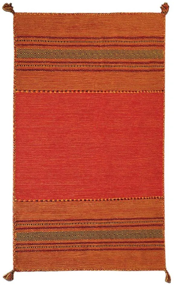 Χειροποίητο Χαλί Antique Kilim 4080 Rust - 070X140