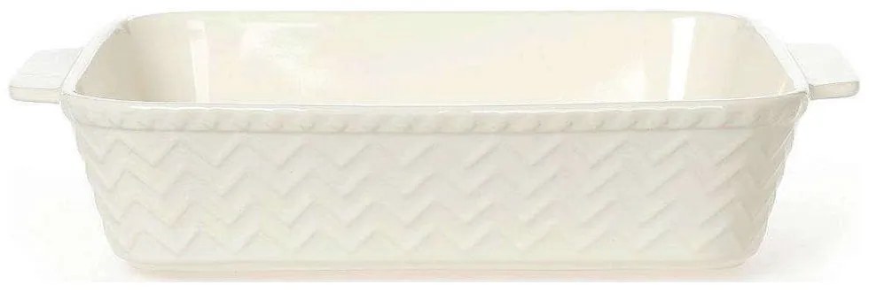 Πυρίμαχο Σκεύος Zik Zak 37.060.75 35x24x8cm Cream Cryspo Trio Πορσελάνη