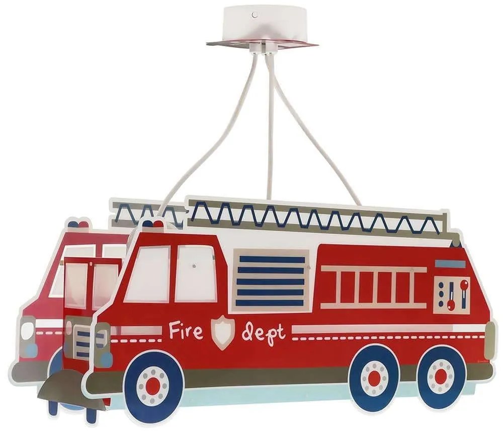 Φωτιστικό Οροφής Firetruck 60610 50x20x21cm 3xE27 Multi Ango