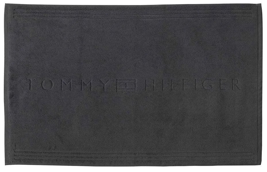 Ταπέτο Μπάνιου Legend Steel Grey Tommy Hilfiger 50 X 80 50x80cm 100% Βαμβάκι