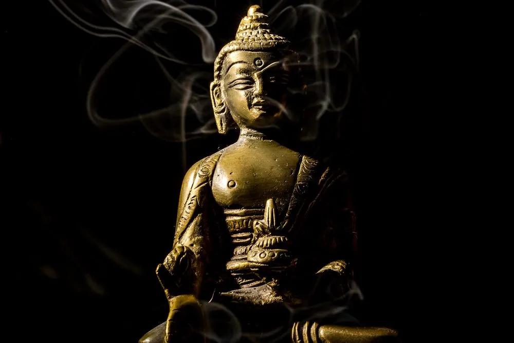 Εικόνα του αγάλματος του Βούδα - 90x60