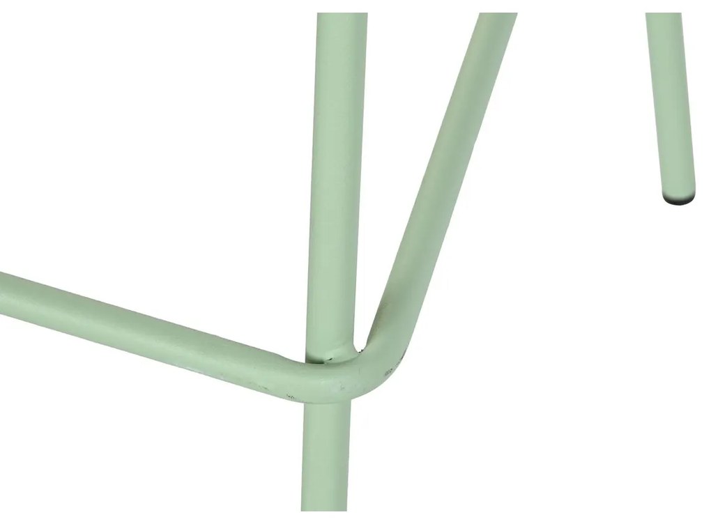 Σκαμπό DKD Home Decor 52,5 x 49 x 104 cm Μέταλλο Πράσινο πολυπροπυλένιο