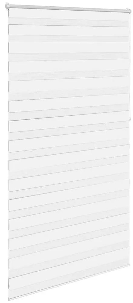 vidaXL Ρόλερ Zebra Λευκό 120 x 230cm