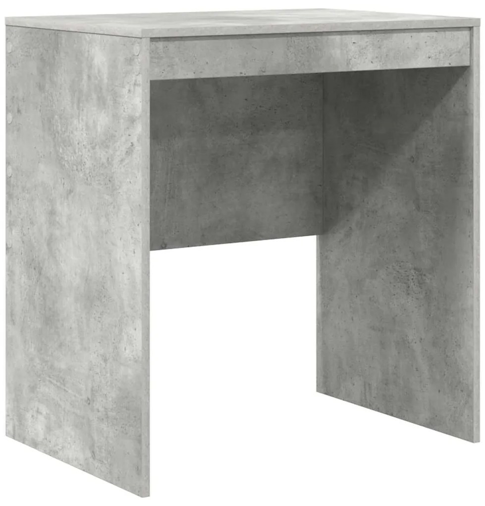 vidaXL Γραφείο Γκρι σκυροδέματος 70 x 50 x 76 εκ. Επεξεργασμένο ξύλο