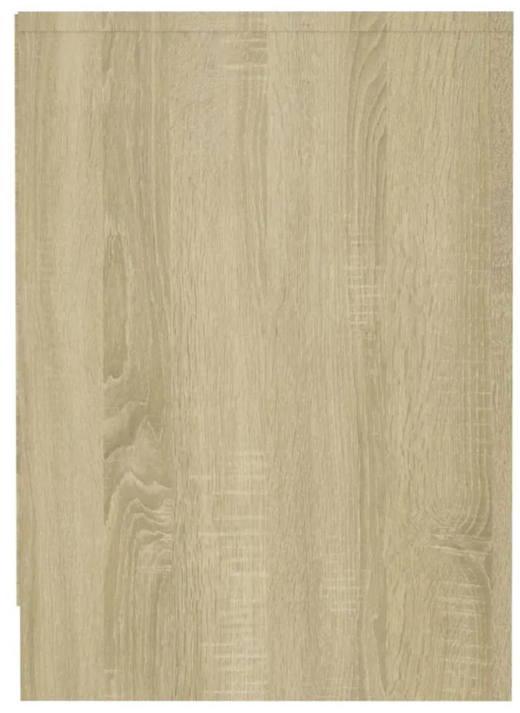 vidaXL Έπιπλο Τηλεόρασης Sonoma Δρυς 102x37,5x52,5 εκ. Επεξεργ. Ξύλο