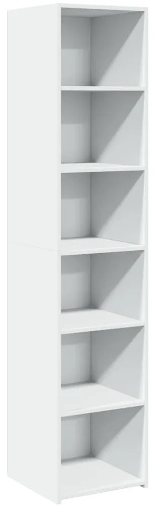 vidaXL Ντουλάπι Λευκό 40x41x185 εκ. Επεξεργασμένο Ξύλο