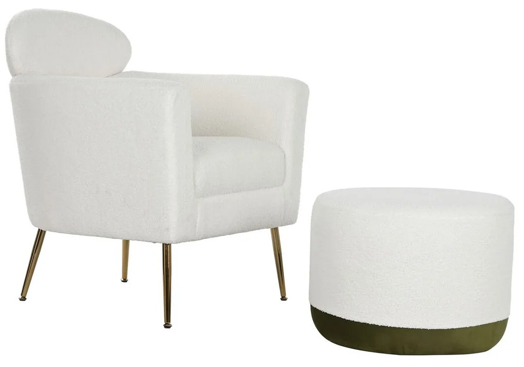 Κάθισμα Home ESPRIT πολυεστέρας Ξύλο 74 X 76 X 82 cm