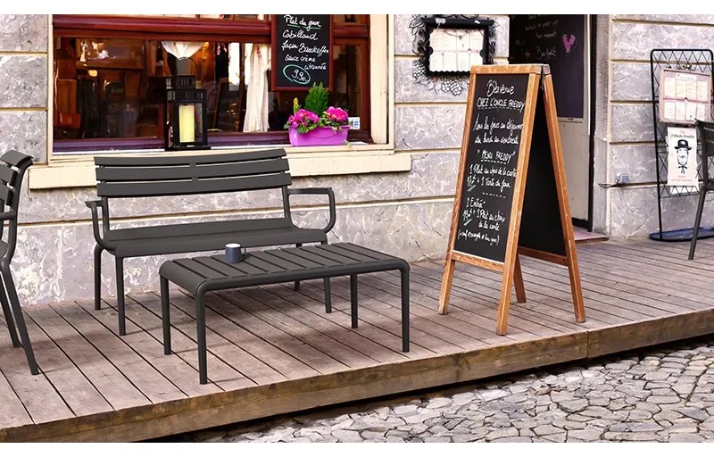 PARIS BLACK ΤΡΑΠΕΖΙ 90X50X40εκ. ΠΟΛ/ΝΙΟΥ