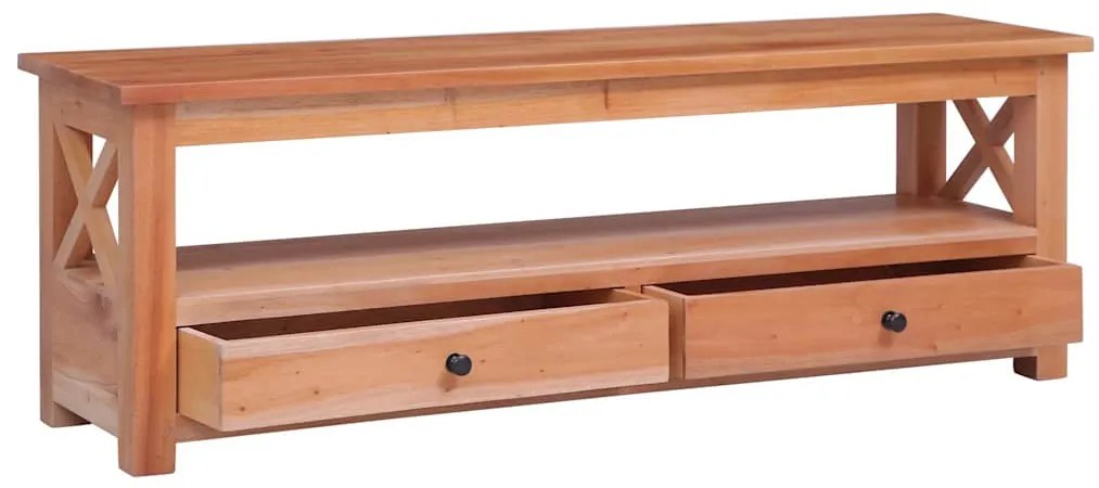 vidaXL Έπιπλο Τηλεόρασης 115 x 30 x 40 εκ. από Μασίφ Μαόνι