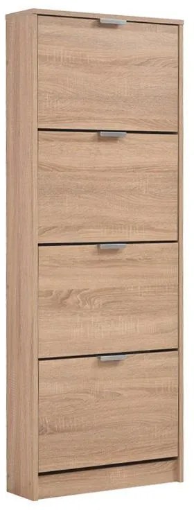 Παπουτσοθήκη Base 14 Sonoma 58x18x155,5 εκ. 58x18x155.5 εκ.