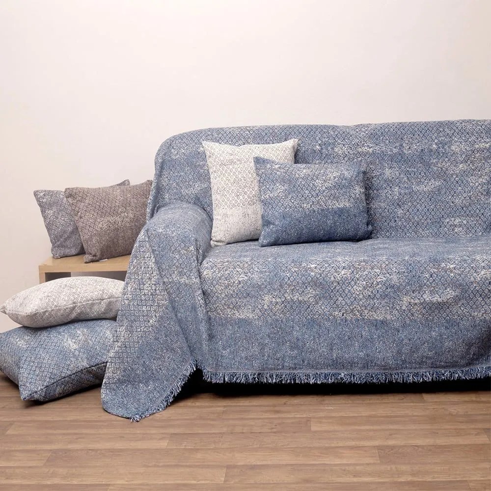 Ριχτάρι 2206 Denim Viopros Διθέσιο 180x240cm Chenille