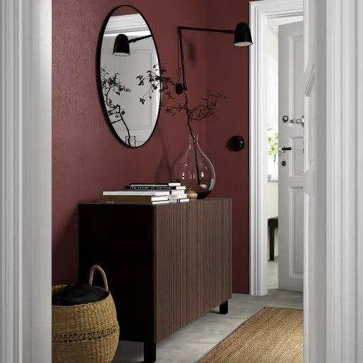 BESTÅ σύνθεση αποθήκευσης με πόρτες, 120x42x74 cm 394.214.29