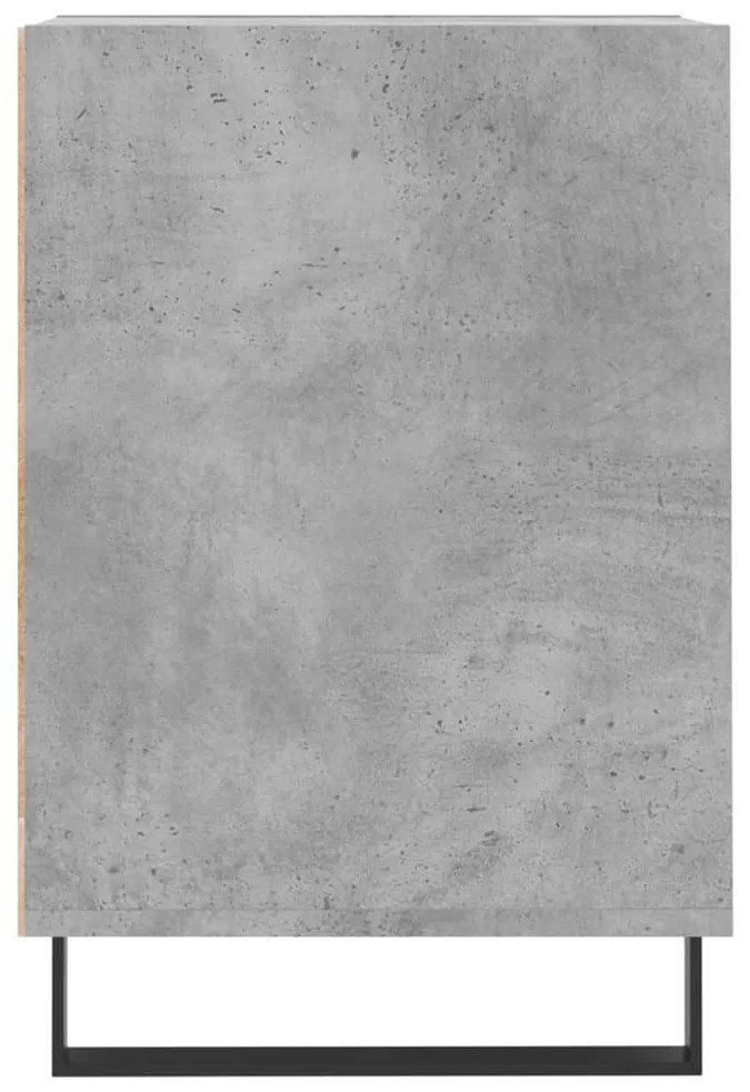 vidaXL Έπιπλο Τηλεόρασης Γκρι Σκυρ. 100x35x55 εκ. Επεξ. Ξύλο
