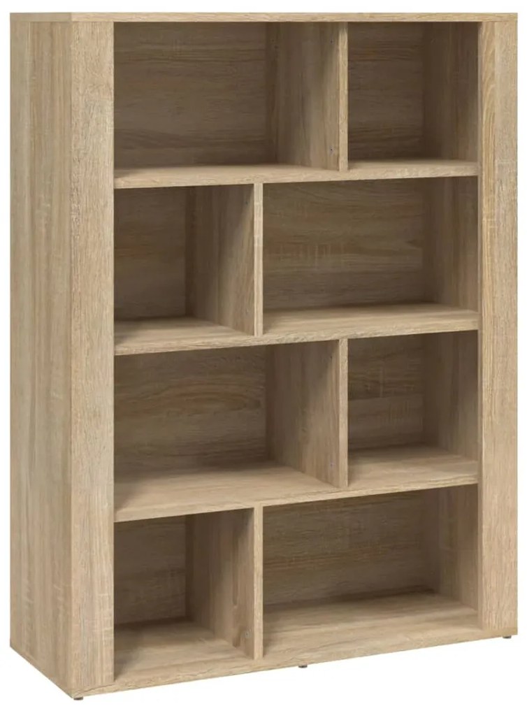 vidaXL Ντουλάπι Sonoma Δρυς 80x30x106 εκ. από Επεξεργασμένο Ξύλο