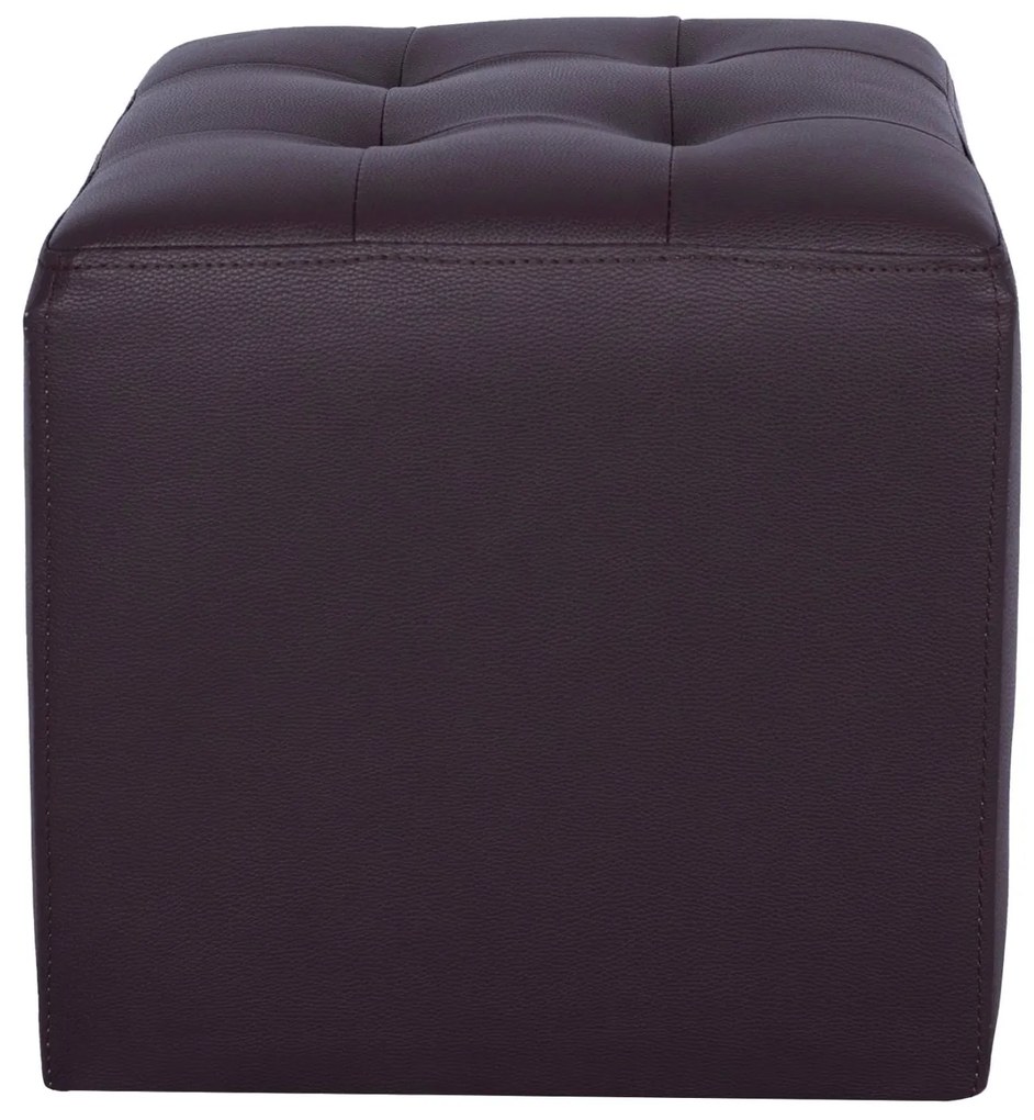 Σκαμπό PUNK PU Καφέ 37x37x35 εκ. 37x37x35 εκ.