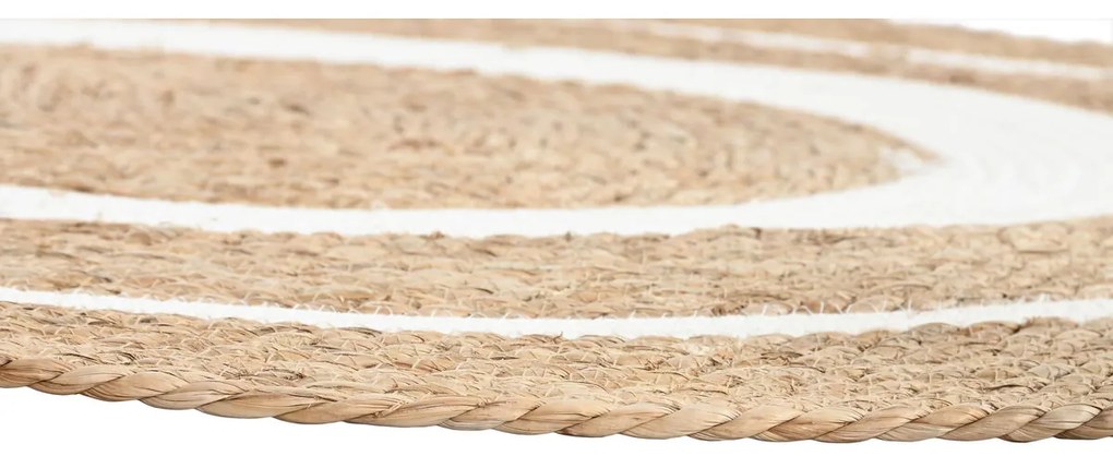 Χαλί Home ESPRIT Λευκό Φυσικό