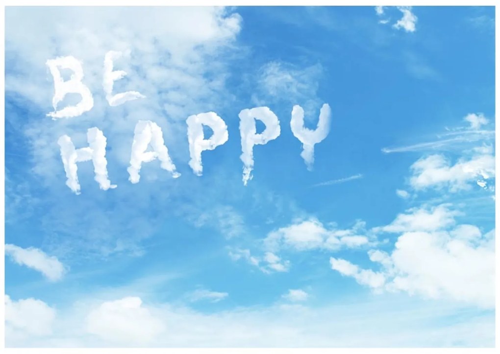 Φωτοταπετσαρία - Be happy 200x140